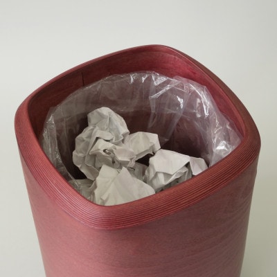 BUNACO　IB-D8214　ダストボックスtwist□ Lサイズ(ローズ)