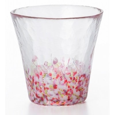 津軽びいどろ　にほんの色　グラスペア　春麗ら