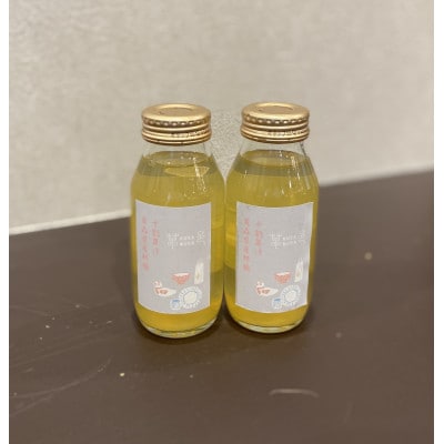 津軽竹籠と津軽赤味噌、水を一滴も使わない丸絞りりんごジュース2本セット