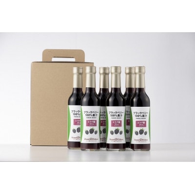 ブラックベリー100%果汁6本セット