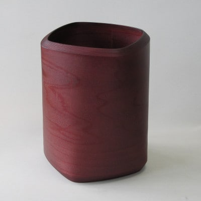 BUNACO　IB-D8214　ダストボックスtwist□ Lサイズ(ローズ)