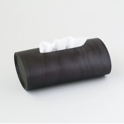 BUNACO　IB-T2392　ティッシュボックスSWINGスリム(ブラック)