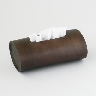 BUNACO　IB-T2396　ティッシュボックスSWINGスリム(ダークブラウン)