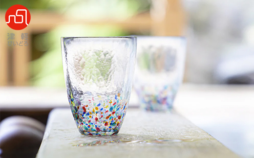 津軽びいどろ ねぶたタンブラー ペア