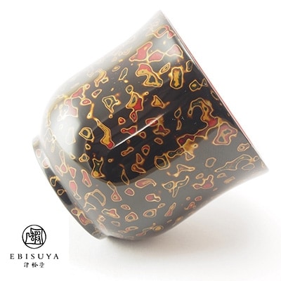 津軽塗　お猪口　呂上