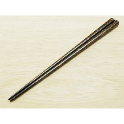 津軽塗　唐塗　呂上金彩色　1膳