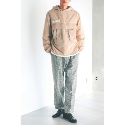 [KAPOK KNOT] カンガルーパーカー UNISEX ベージュMサイズ 1着 カポック ダウン