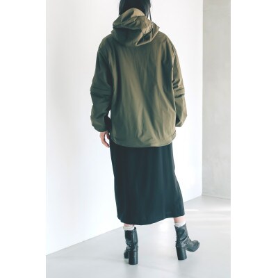 [KAPOK KNOT]カンガルーパーカー UNISEX オリーブ Mサイズ1着 カポック ダウン