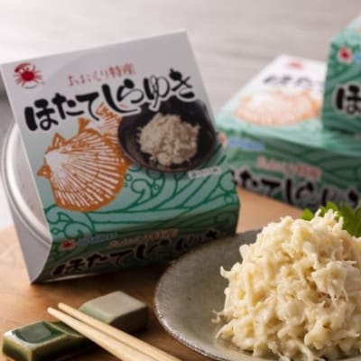 帆立のほぐし身マヨネーズ風調味料和えほたてしらゆき6缶と秋鯖水煮6缶詰め合わせ