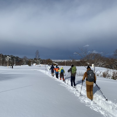 気軽に雪原散策、モヤヒルズSnowHikeツアー1名様【体験時間:約2時間】