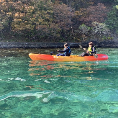 浅虫温泉2人乗りカヤック体験1組(2名)様【体験時間:約1時間】