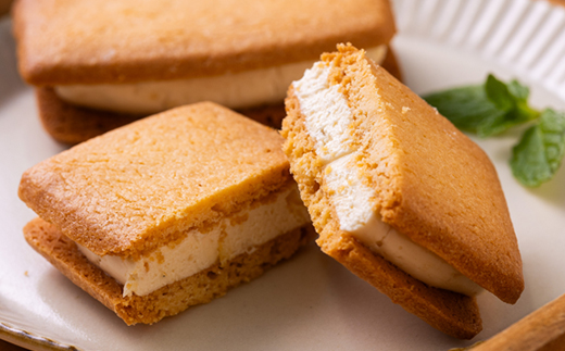 青森りんごのバターサンド 10個入り【配送不可地域：離島】