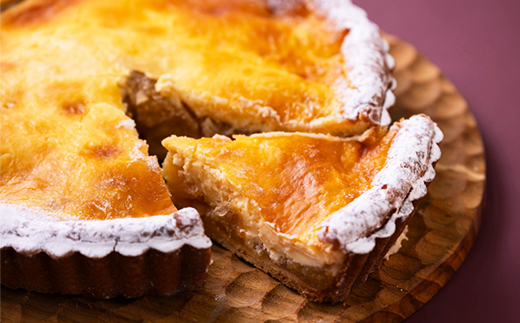 青森りんごのチーズタルト　1ホール(15cm)【配送不可地域：離島】