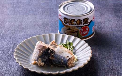 マルハニチロ さば水煮 食塩不使用 190g×12個【配送不可地域：離島】