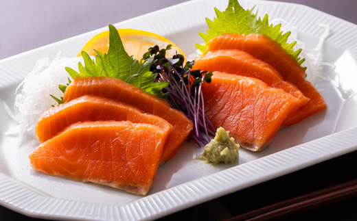 青森サーモン　おさしみセット　約800g【配送不可地域：離島】