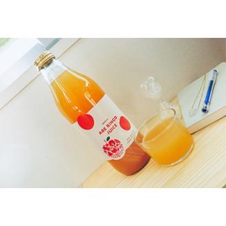 青森県産りんご　果汁100%りんごジュース3本