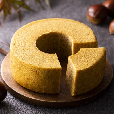 青森縄文和栗の焼きモンブランと青森縄文和栗バウムのセット