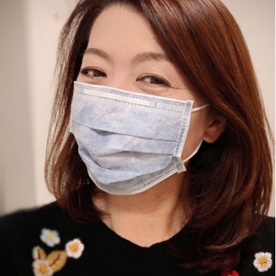 あおもり藍エキス配合サージカルマスク AOML-DP(50枚入)×6箱