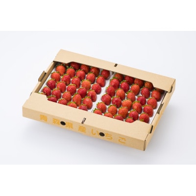 【先着50セット限定】青森県青森市産の夏いちご　400～500g/箱　冷蔵便で直送【配送不可地域：離島・沖縄県・九州】