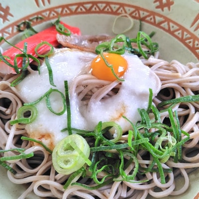 鴨とトロロの山かけそばセット3～4人前【配送不可地域：離島】