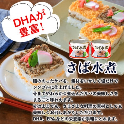 マルハニチロ さば水煮(国産)缶詰 190g×24缶 ふるさと納税