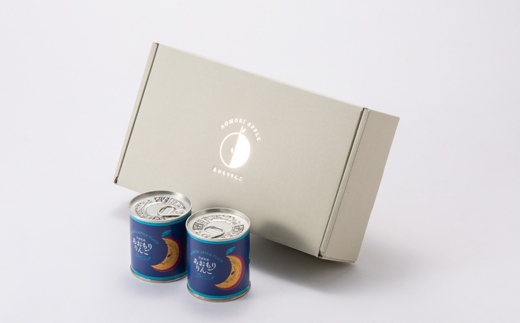 あおもりりんご 缶詰　プレーン8缶セット