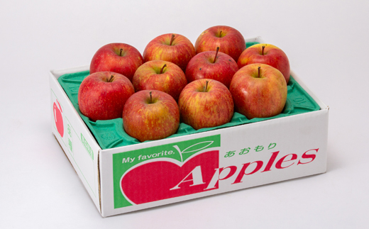 【訳あり】りんご 「葉取らずふじ」 (家庭用)約3kg(9～12個入り)【配送不可地域：離島】