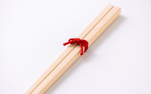 青森ヒバ　炒めベラ(穴あき)と菜箸セット