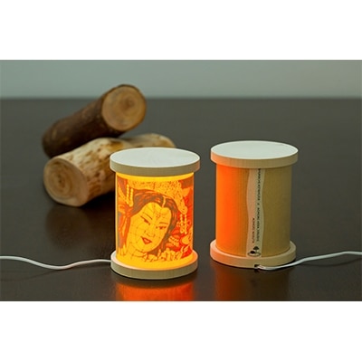 総青森ひば使用　青森ねぶた柄間接照明