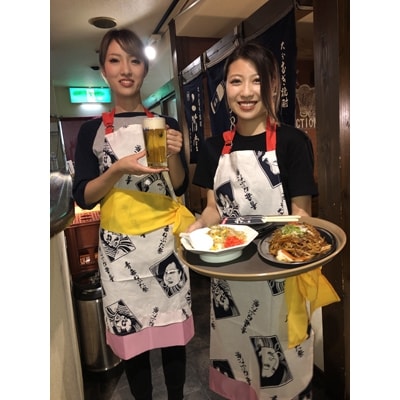 青森県青森市産　青森ねぶた祭　衣装風エプロン　1枚