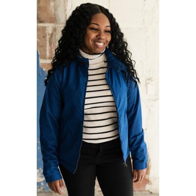 [KAPOK KNOT] カポックダウンライトジャケット　レディース　ブルー　LL　1着