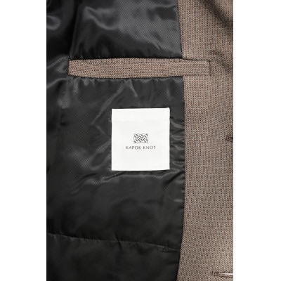 [KAPOK KNOT] チェスターコート UNISEX キャメル Mサイズ　1着