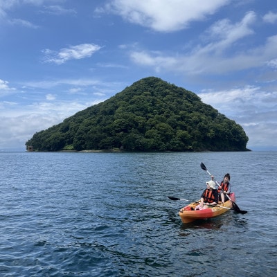 浅虫温泉2人乗りカヤックツアー1組(2名)様【体験時間:約2時間】