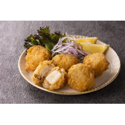 ほたての唐揚げ「クリスピーボール」2種×2pと「ほたてフライ」1pのセット　計5p【配送不可地域：離島】