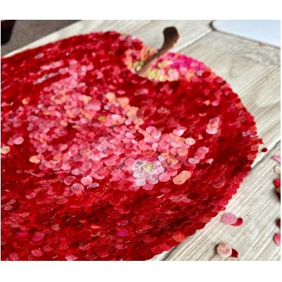 青森市「林檎の蜂蜜」ねぶたドットアートラベル