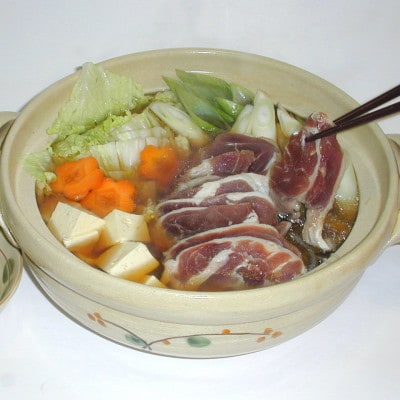 鴨のもも鍋セット 2～3人前【配送不可地域：離島】