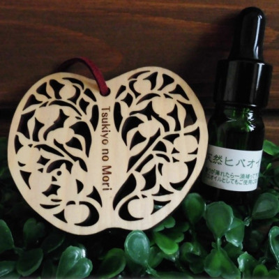 ヒバの香り　エアフレッシュナー「林檎の木」【配送不可地域：沖縄県】