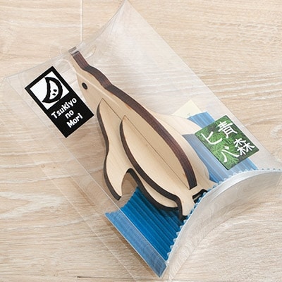 ヒバで出来たバストーイ、ひば丸「ペンギン」