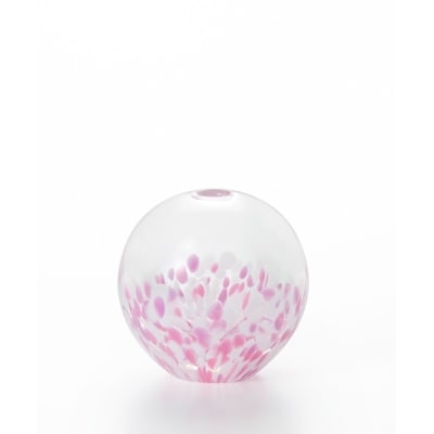 津軽びいどろ さくら一輪挿し