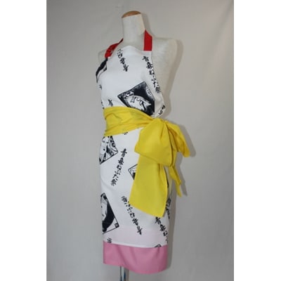 青森県青森市産　青森ねぶた祭　衣装風エプロン　1枚