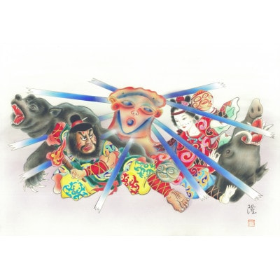 【青森ねぶた祭ペア有料観覧席8/3】青森ねぶた祭NFTコレクション 「2022三内丸山　縄文の祈り」