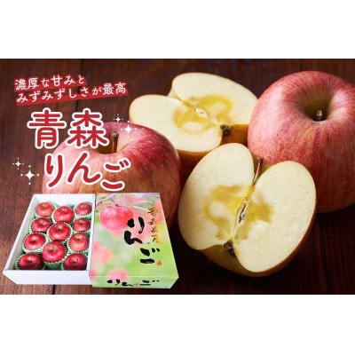 【青森県発】なみおかりんご(サンふじ) 家庭用 約2.5kg以上【配送不可地域：離島】