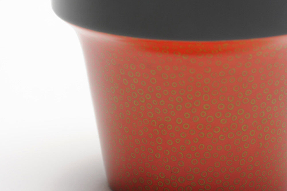 【寄附金額見直しました】aeru 津軽塗りの こぼしにくい【コップ】（橙七々子塗り）食器 津軽塗 湯呑 湯呑み 湯のみ ぐい呑み ベビー 赤ちゃん 子供 介護 高齢者 プレゼント ギフト ベビー用品 ベビー食器 こども食器 おしゃれ 津軽塗り 工芸品 青森 青森県