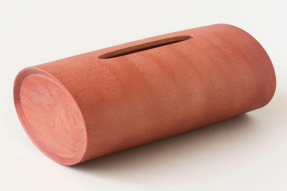 BUNACO ティッシュボックス SWING（さくら色）1個