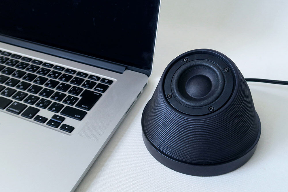 【寄附金額見直しました】BUNACO 高音質卓上スピーカー sonic - ソニック -1個【2台1組】