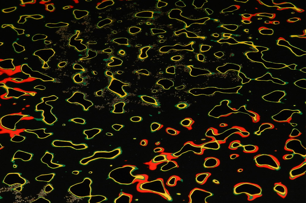 津軽塗 座卓 羽足 3尺×4尺 両彩梨黒  伝統工芸 漆器 青森 おしゃれ お祝い テーブル 家具 インテリア