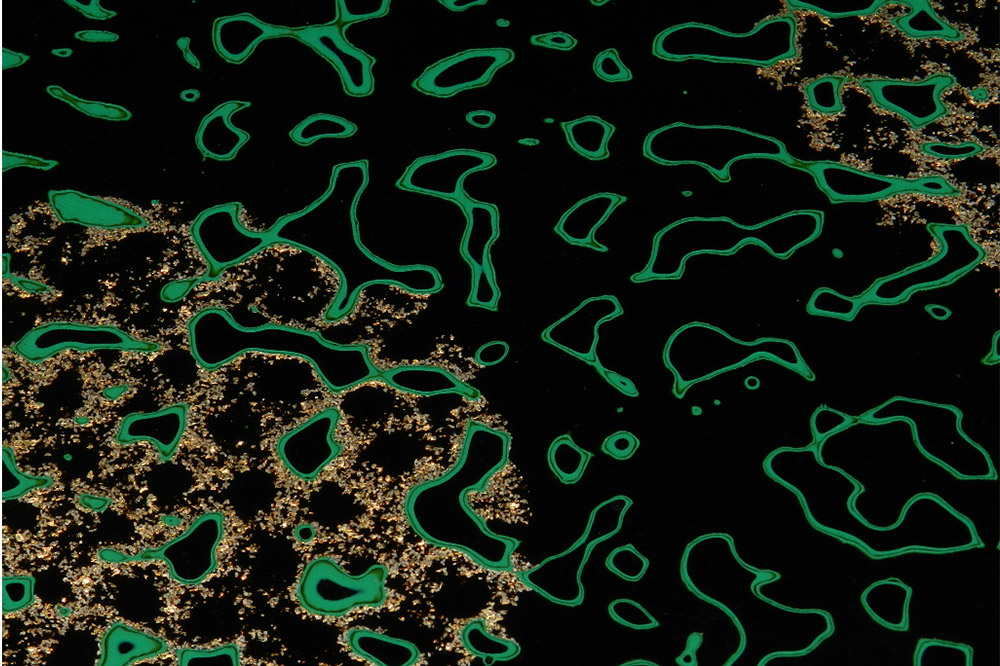 津軽塗 座卓 羽角ケリ足 3尺×4尺 梨黒 緑  伝統工芸 漆器 青森 おしゃれ お祝い テーブル 家具 インテリア