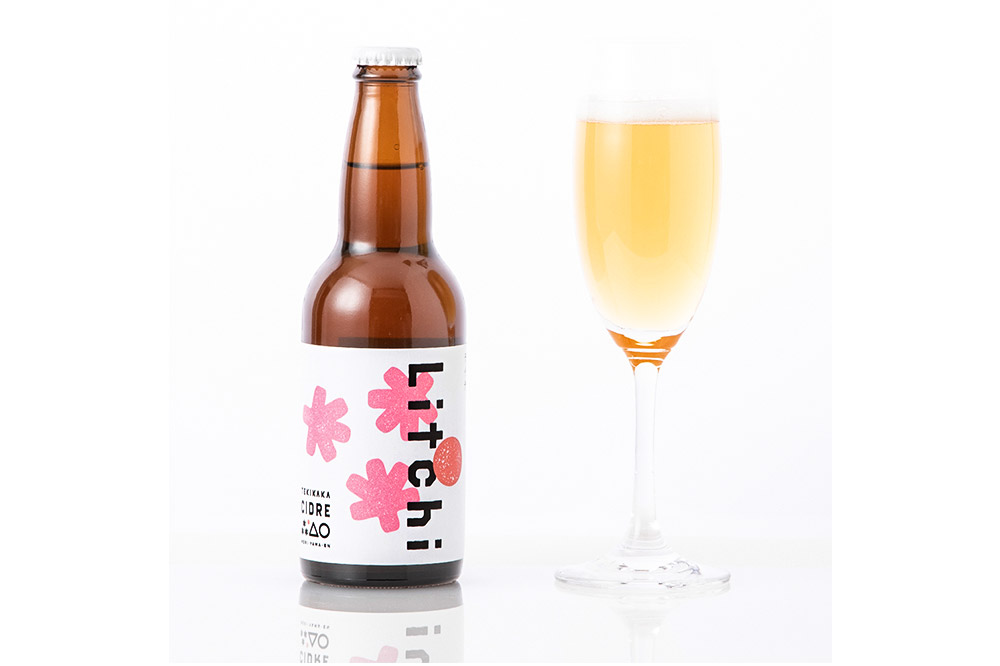 未来を育てるりんごのお酒 テキカカシードル（ライチ） 330ml×6本 お酒 青森 弘前 林檎 リンゴ