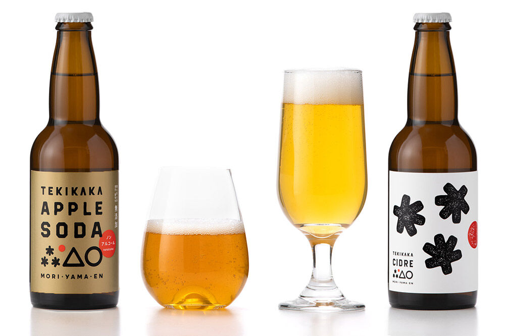 【寄附金額見直しました】摘果りんごのシードルとノンアルセット テキカカシードル ＆ アップルソーダ 各330ml×3本 計6本 お酒 青森 弘前 林檎 リンゴ