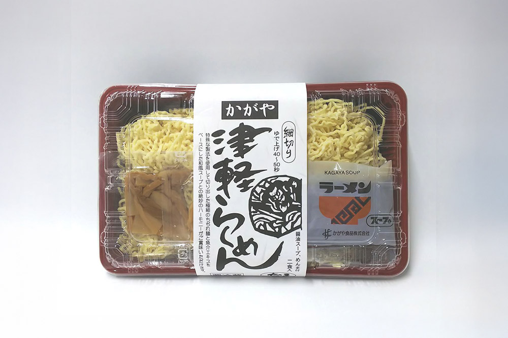 かがや食品 津軽ラーメンお試しセット（醤油・味噌・塩 計6食入り）